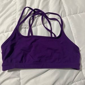 Athleta Sports Bra - Purple - Size L